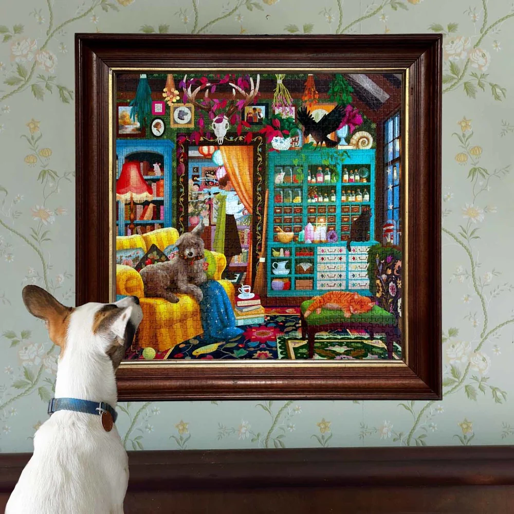 eeBoo Sorcerer's Den 1000pc Jigsaw Puzzle - Image 5