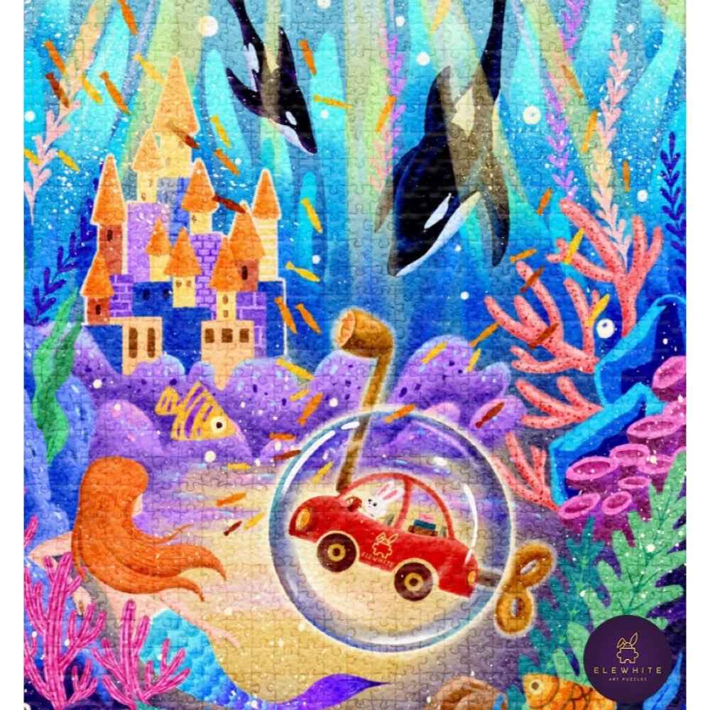 ELEWHITE Blue Odyssey 1000pc Jigsaw Puzzle - Image 2