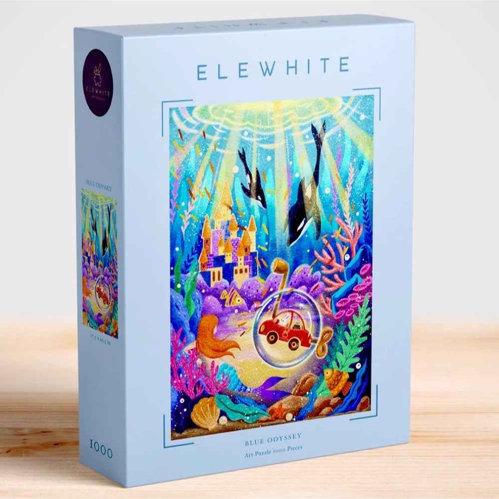 ELEWHITE Blue Odyssey 1000pc Jigsaw Puzzle - Image 4