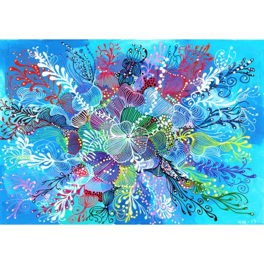 Enjoy 2125 Ocean Blues 2000pc Jigsaw Puzzle - Image 2