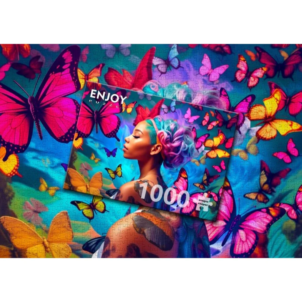 Enjoy 2129 Queen of Butterflies 1000pc Jigsaw Puzzle - Image 3