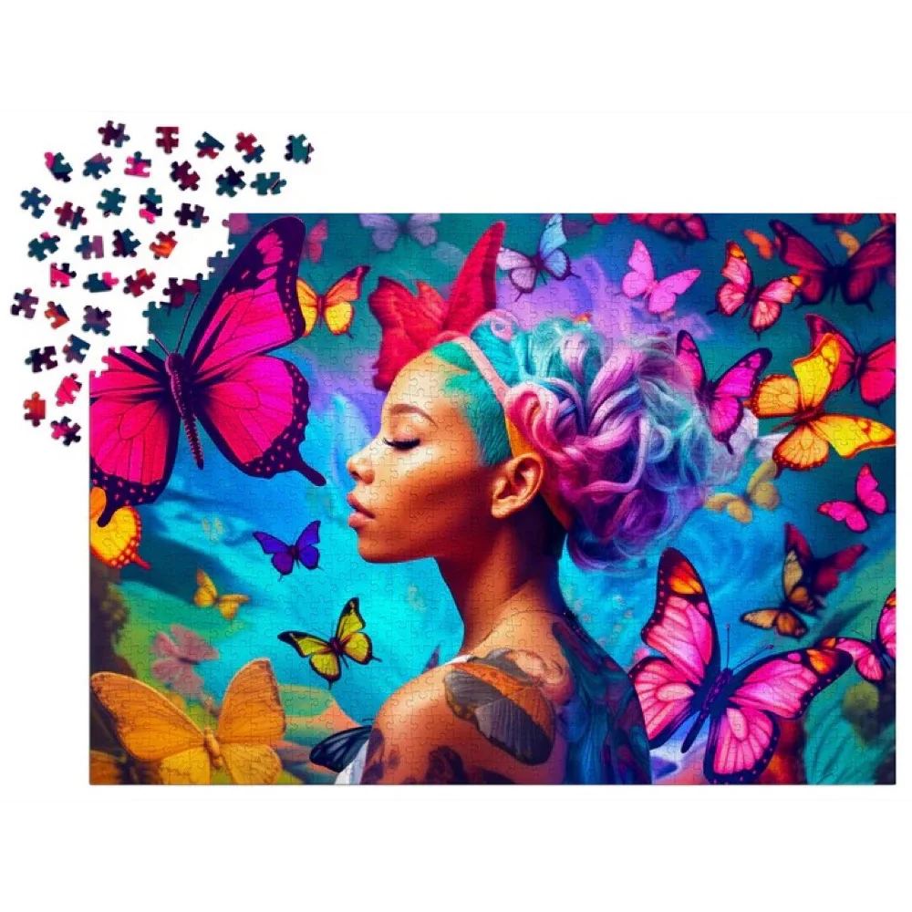 Enjoy 2129 Queen of Butterflies 1000pc Jigsaw Puzzle - Image 4