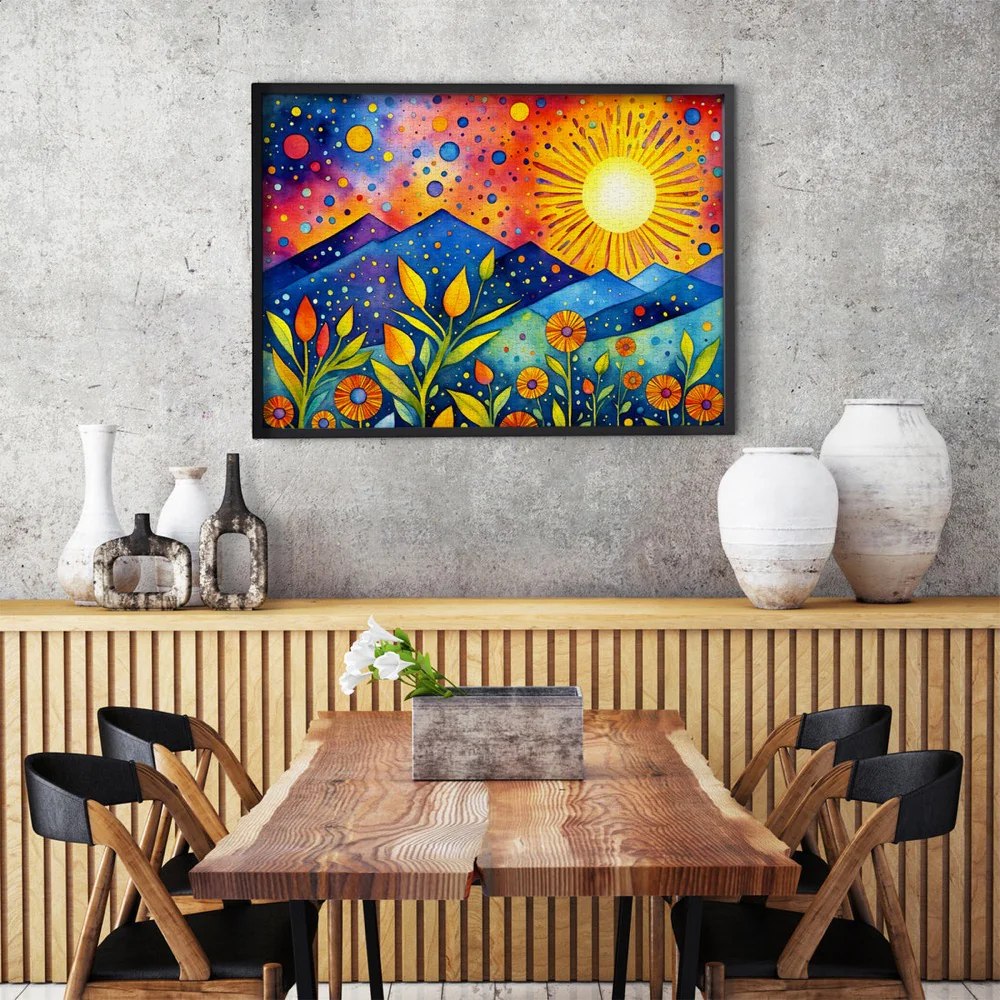 Enjoy 2134 Sunset Rain 1000pc Jigsaw Puzzle - Image 6