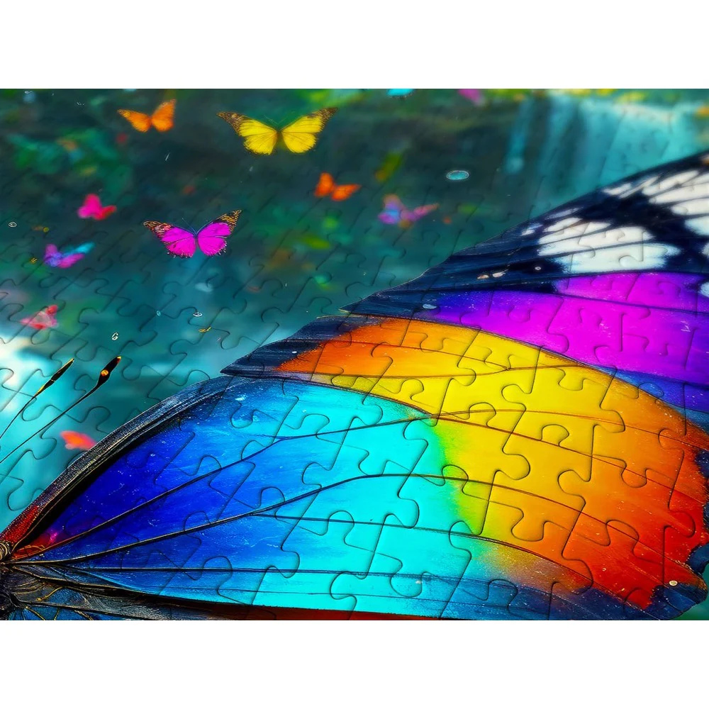 Enjoy 2135 Butterfly in the Forest 1000pc Jigsaw Puzzle - Image 5