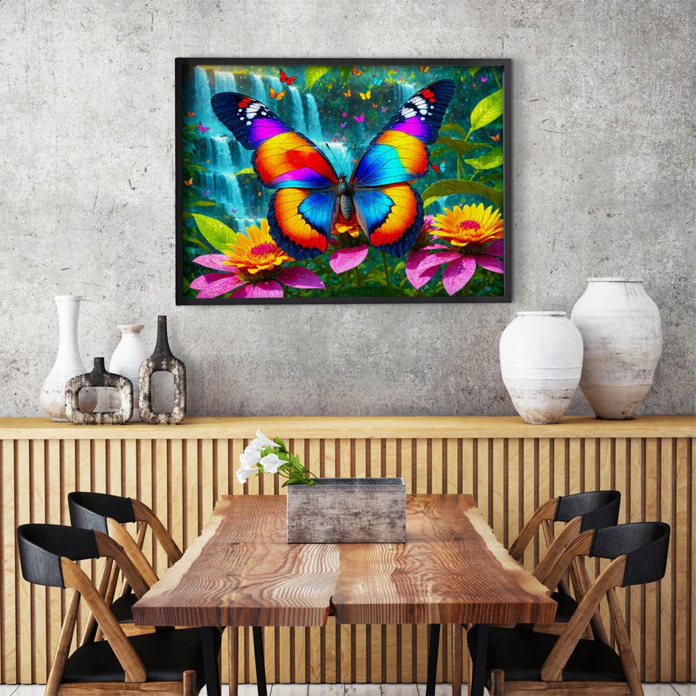 Enjoy 2135 Butterfly in the Forest 1000pc Jigsaw Puzzle - Image 6
