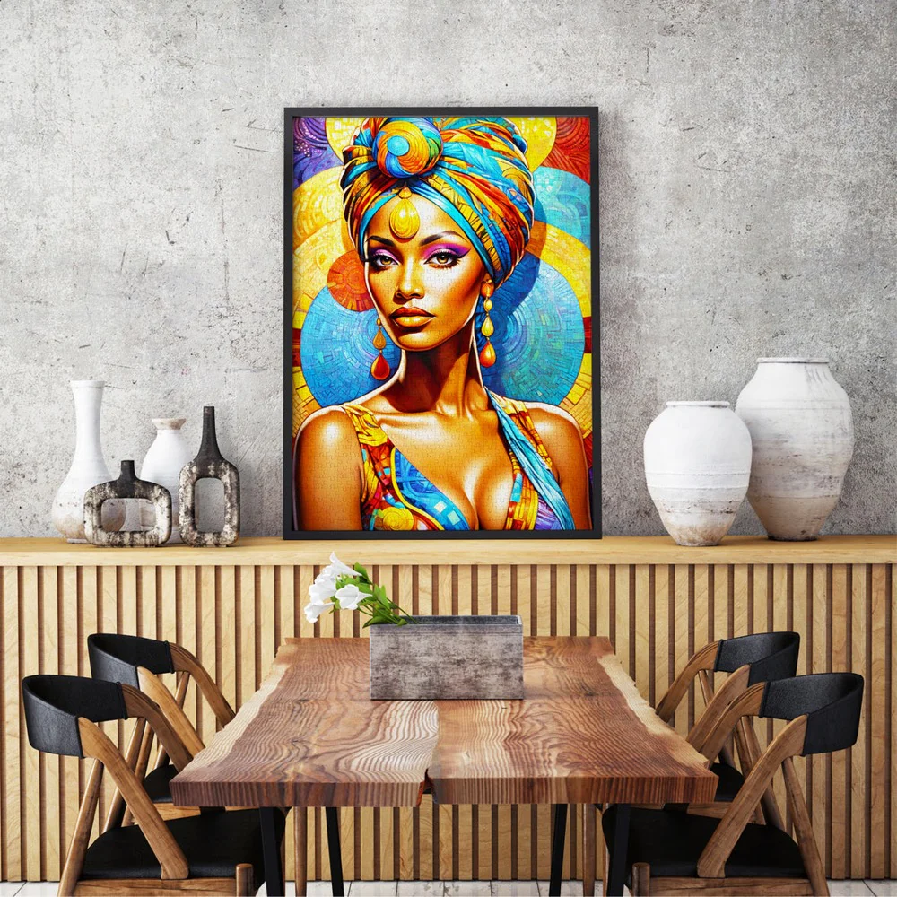 Enjoy 2139 African Beauty 1000pc Jigsaw Puzzle - Image 6