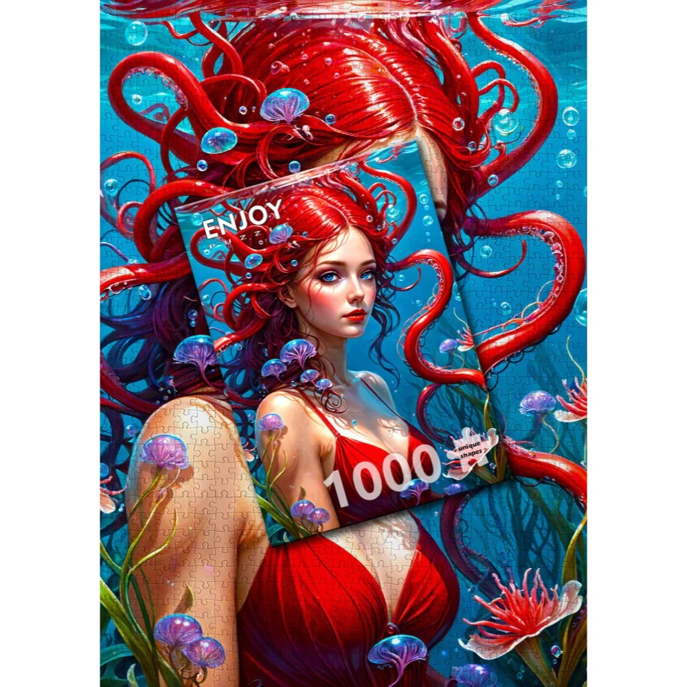 Enjoy 2141 Ginger Mermaid 1000pc Jigsaw Puzzle - Image 4