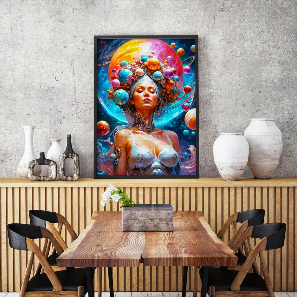 Enjoy 2142 Cosmic Godess 1000pc Jigsaw Puzzle - Image 6