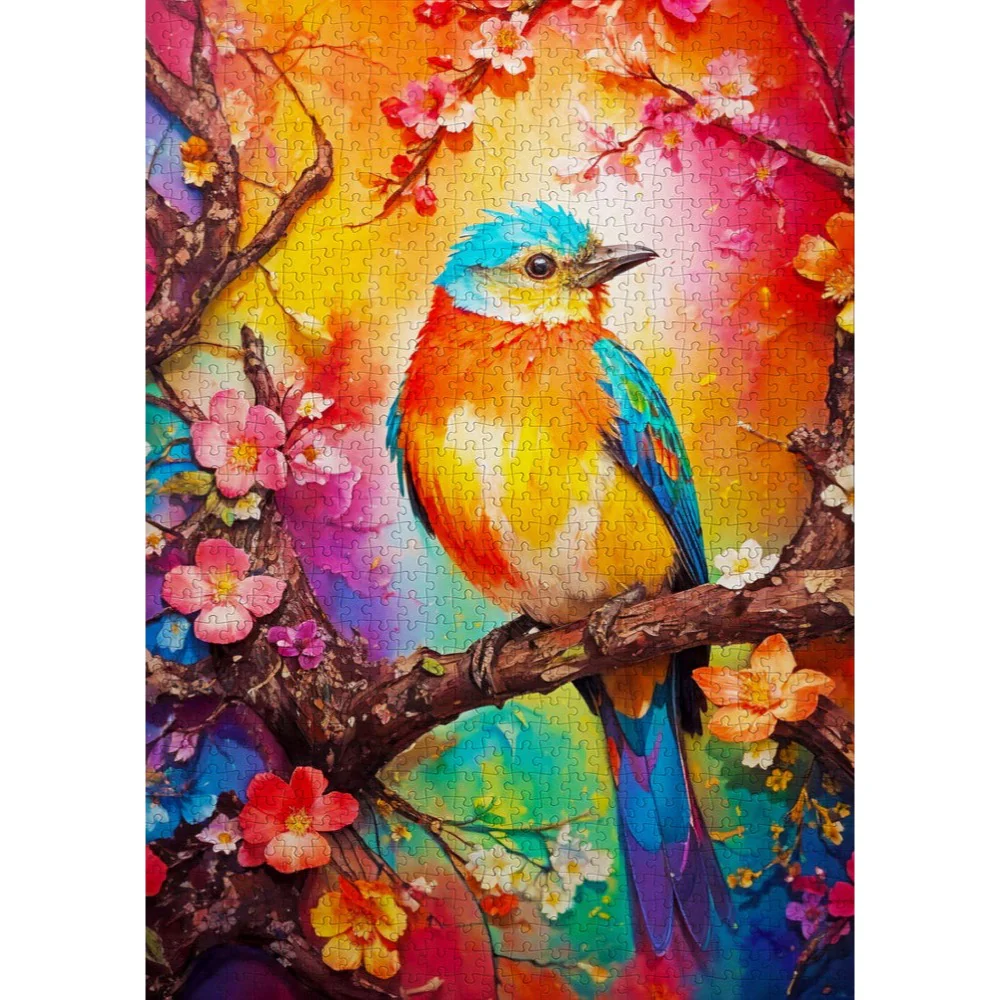 Enjoy 2147 Colorful Birdie 1000pc Jigsaw Puzzle - Image 2