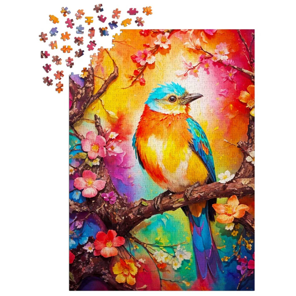 Enjoy 2147 Colorful Birdie 1000pc Jigsaw Puzzle - Image 3