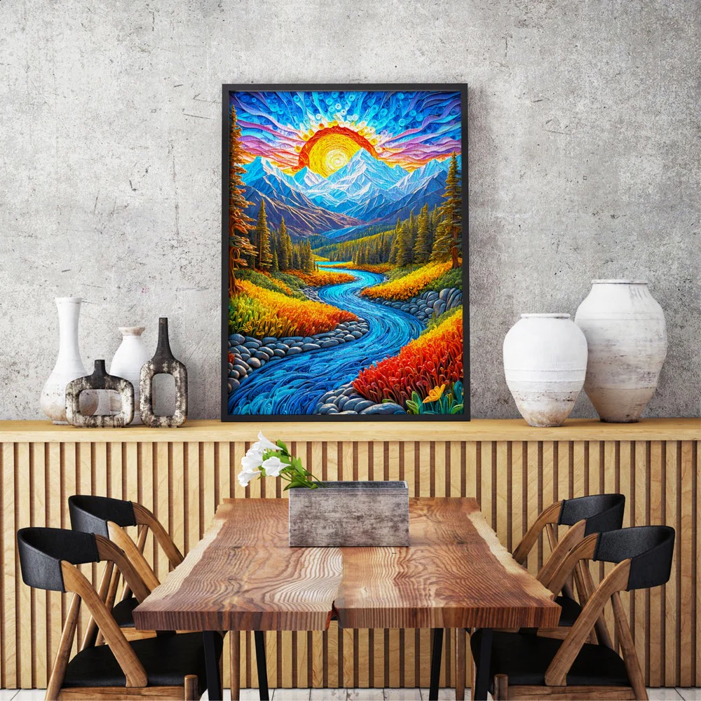 Enjoy 2154 Sunrise Landscape 1000pc Jigsaw Puzzle - Image 6