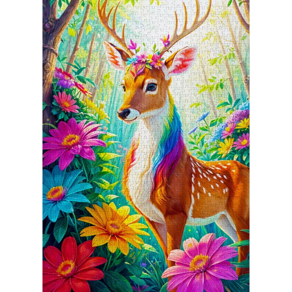 Enjoy 2155 Magical Deer 1000pc Jigsaw Puzzle - Image 2