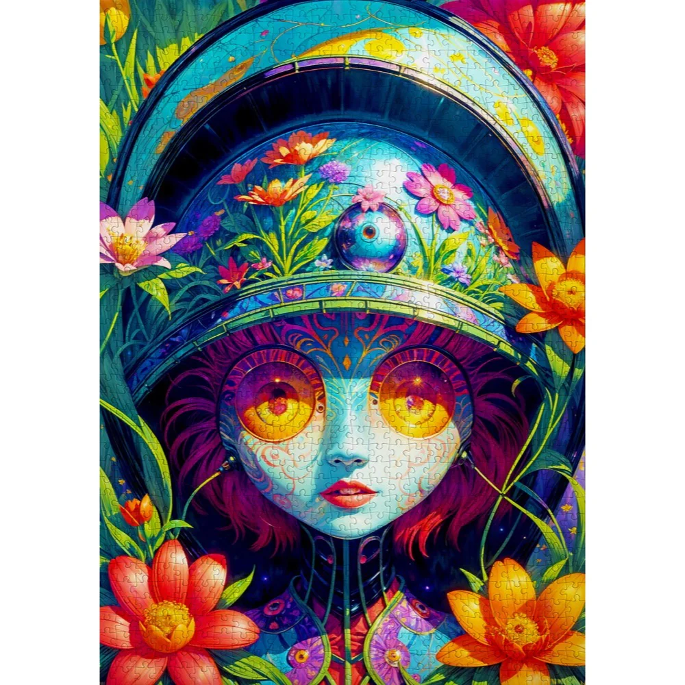 Enjoy 2157 Floral Warrior 1000pc Jigsaw Puzzle - Image 4