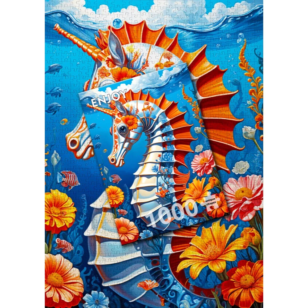 Enjoy 2159 Sea Horse 1000pc Jigsaw Puzzle - Image 3