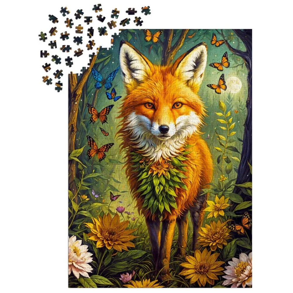 Enjoy 2162 Enchanted Fox 1000pc Jigsaw Puzzle - Image 2