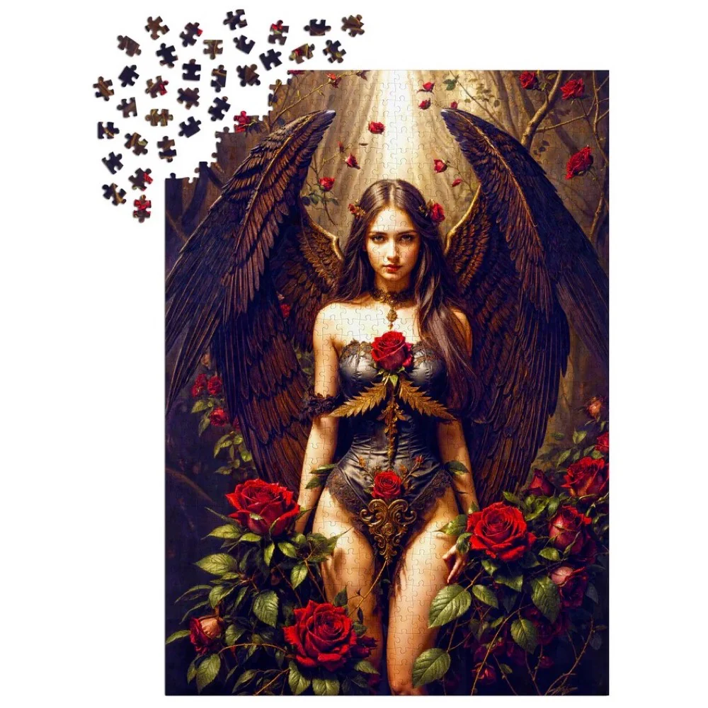 Enjoy 2170 Dark Angel 1000pc Jigsaw Puzzle - Image 2