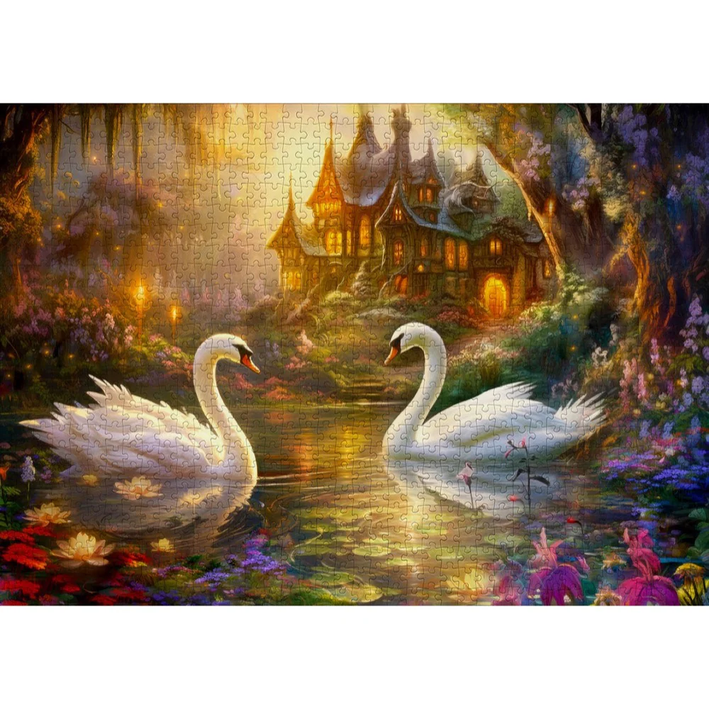 Enjoy 2184 Swan Song 1000pc Jigsaw Puzzle - Image 2