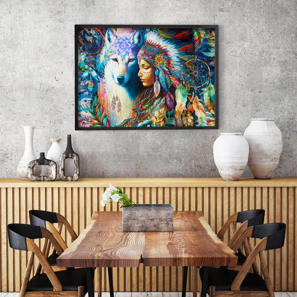 Enjoy 2187 Native Princess 1000pc Jigsaw Puzzle - Image 6