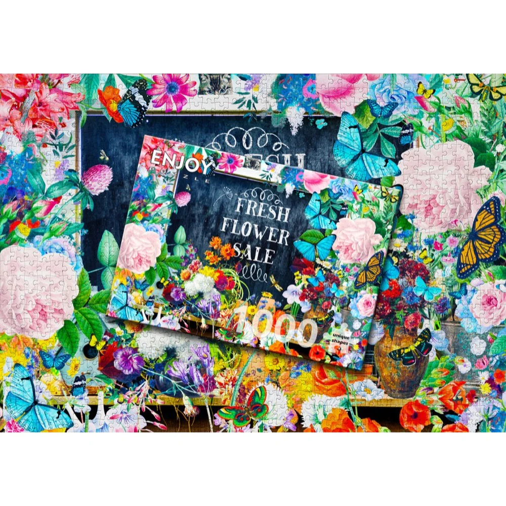 Enjoy 2189 Flower Sale 1000pc Jigsaw Puzzle - Image 4