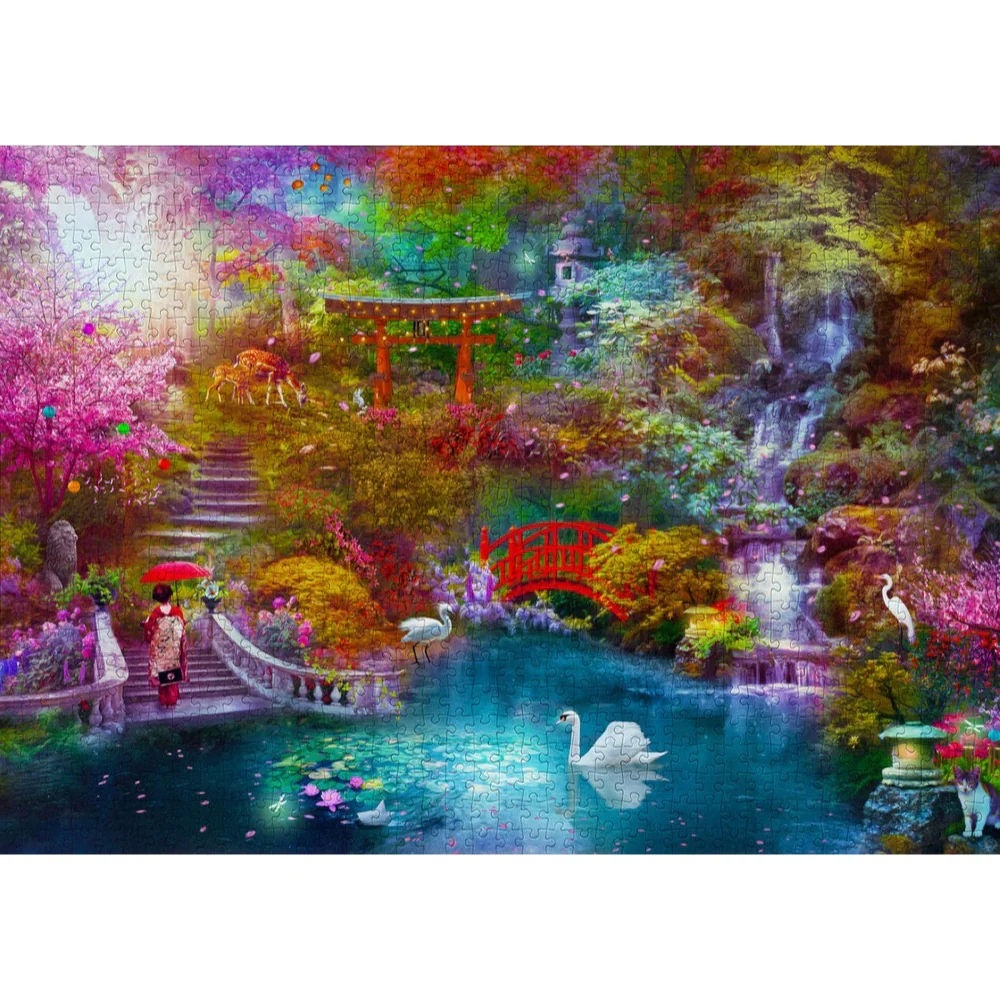 Enjoy 2194 Japanese Garden 1000pc Jigsaw Puzzle - Image 2