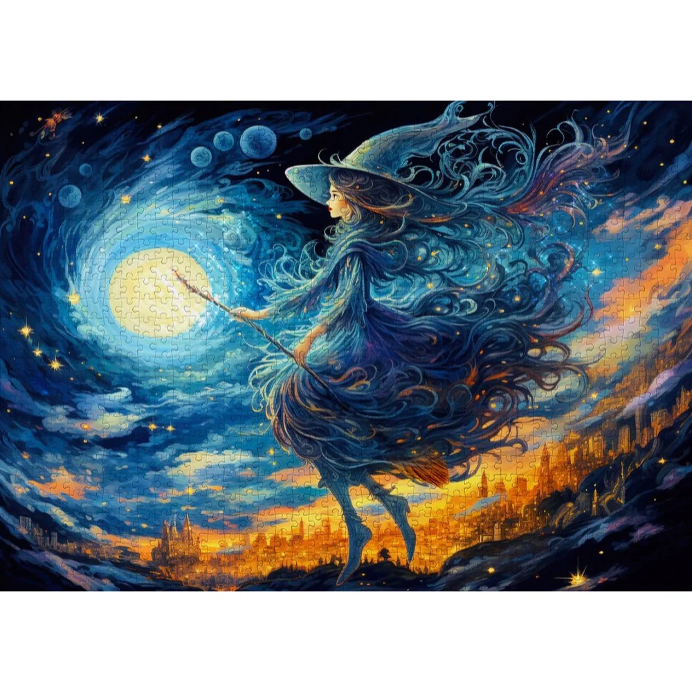 Enjoy 2195 Witch's Night Out 1000pc Jigsaw Puzzle - Image 2