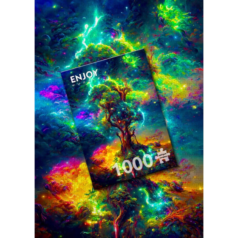 Enjoy 2197 Cosmic Tree of Life 1000pc Jigsaw Puzzle - Image 4