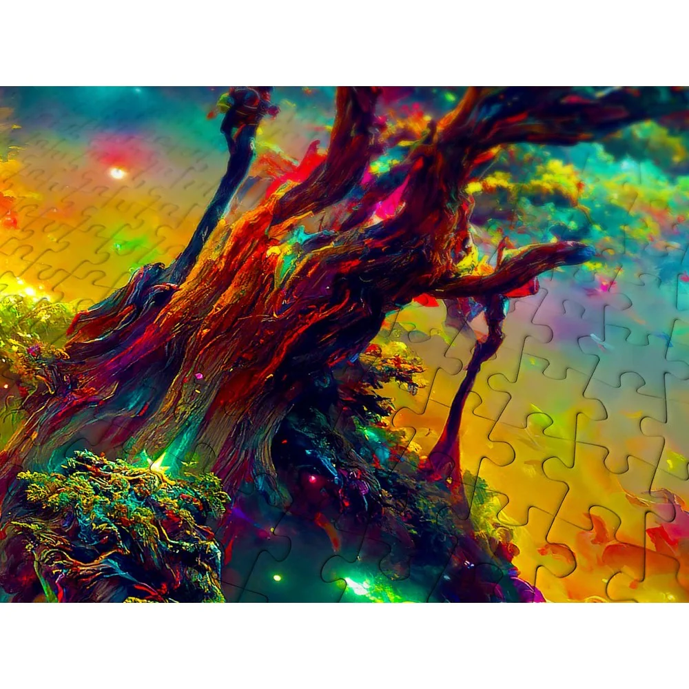 Enjoy 2197 Cosmic Tree of Life 1000pc Jigsaw Puzzle - Image 5