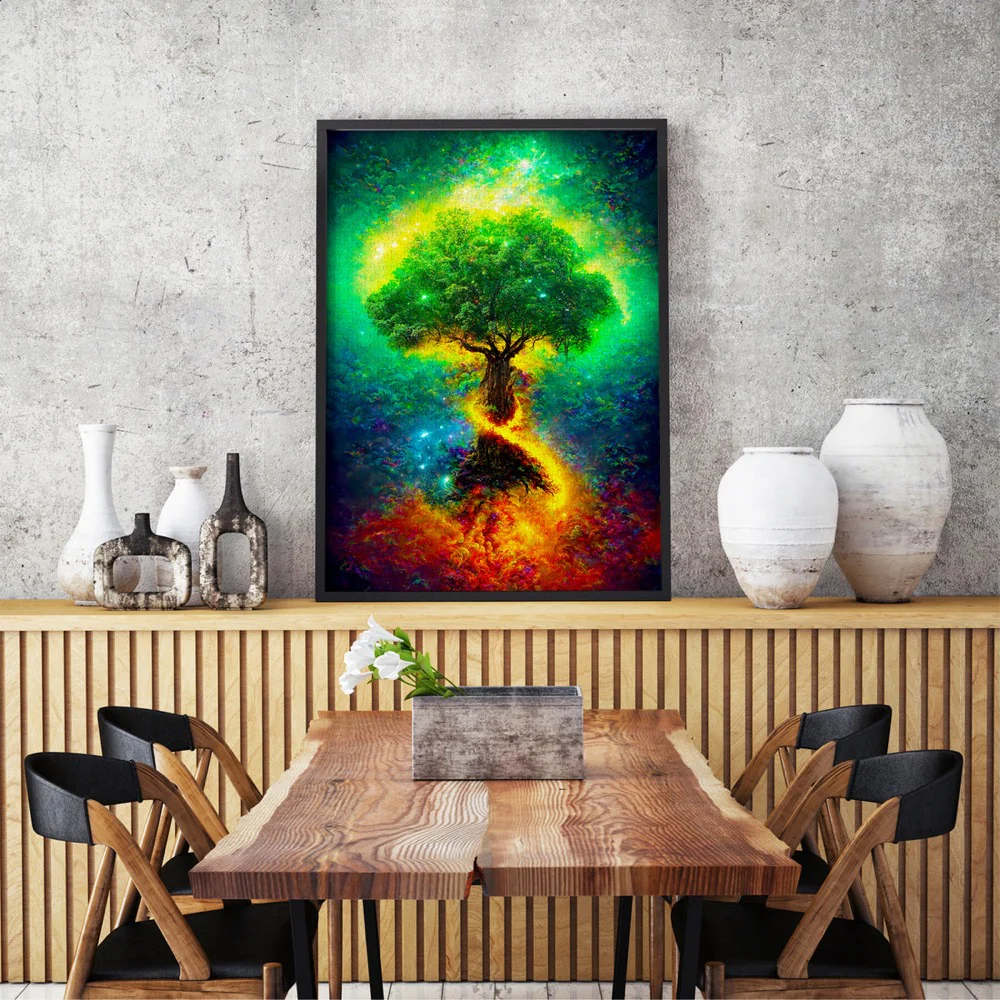 Enjoy 2198 Norse Tree of Life 1000pc Jigsaw Puzzle - Image 6