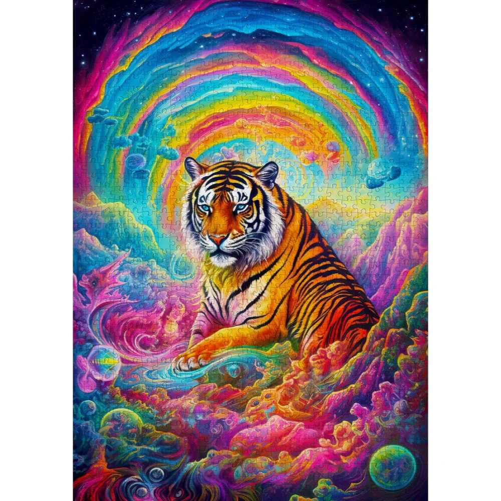 Enjoy 2204 Where Tigers Reign 1000pc Jigsaw Puzzle - Image 2