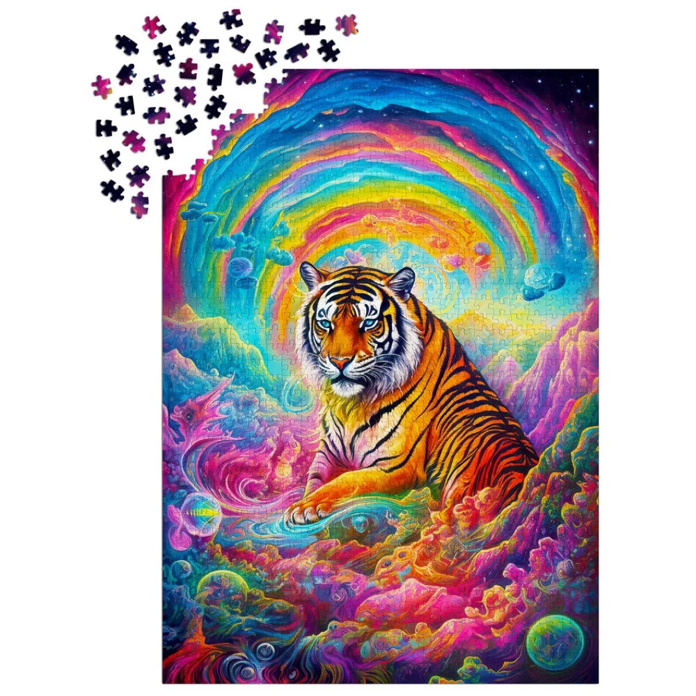Enjoy 2204 Where Tigers Reign 1000pc Jigsaw Puzzle - Image 3