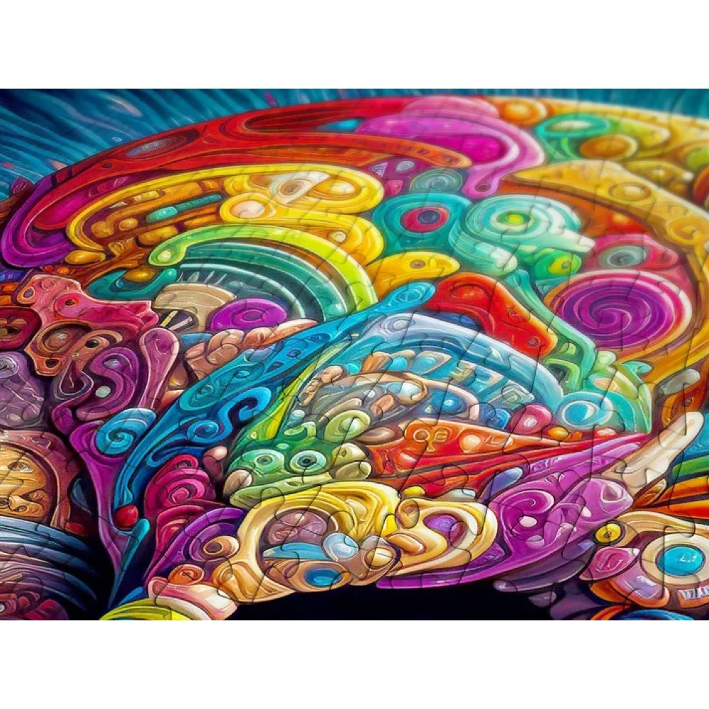 Enjoy 2210 Quirky Skull 1000pc Jigsaw Puzzle - Image 4