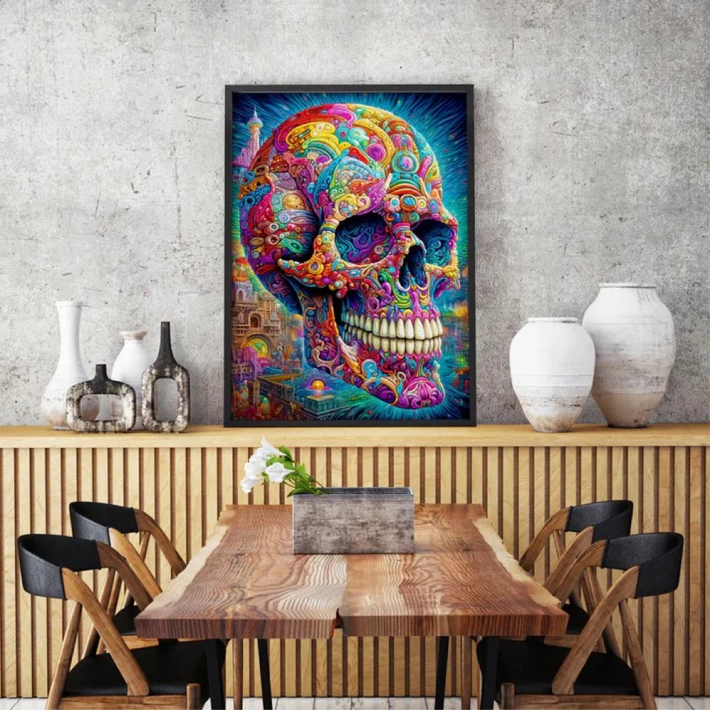 Enjoy 2210 Quirky Skull 1000pc Jigsaw Puzzle - Image 5