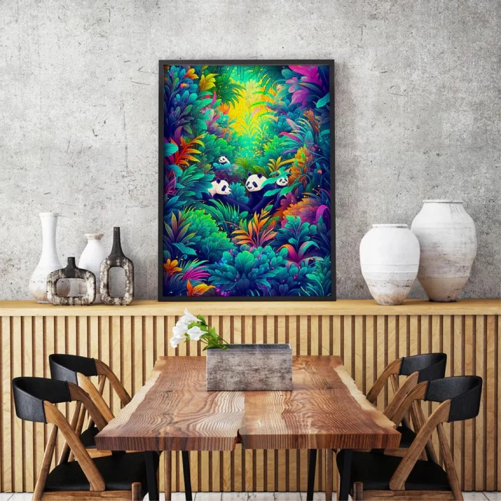 Enjoy 2220 Panda Haven 1000pc Jigsaw Puzzle - Image 5