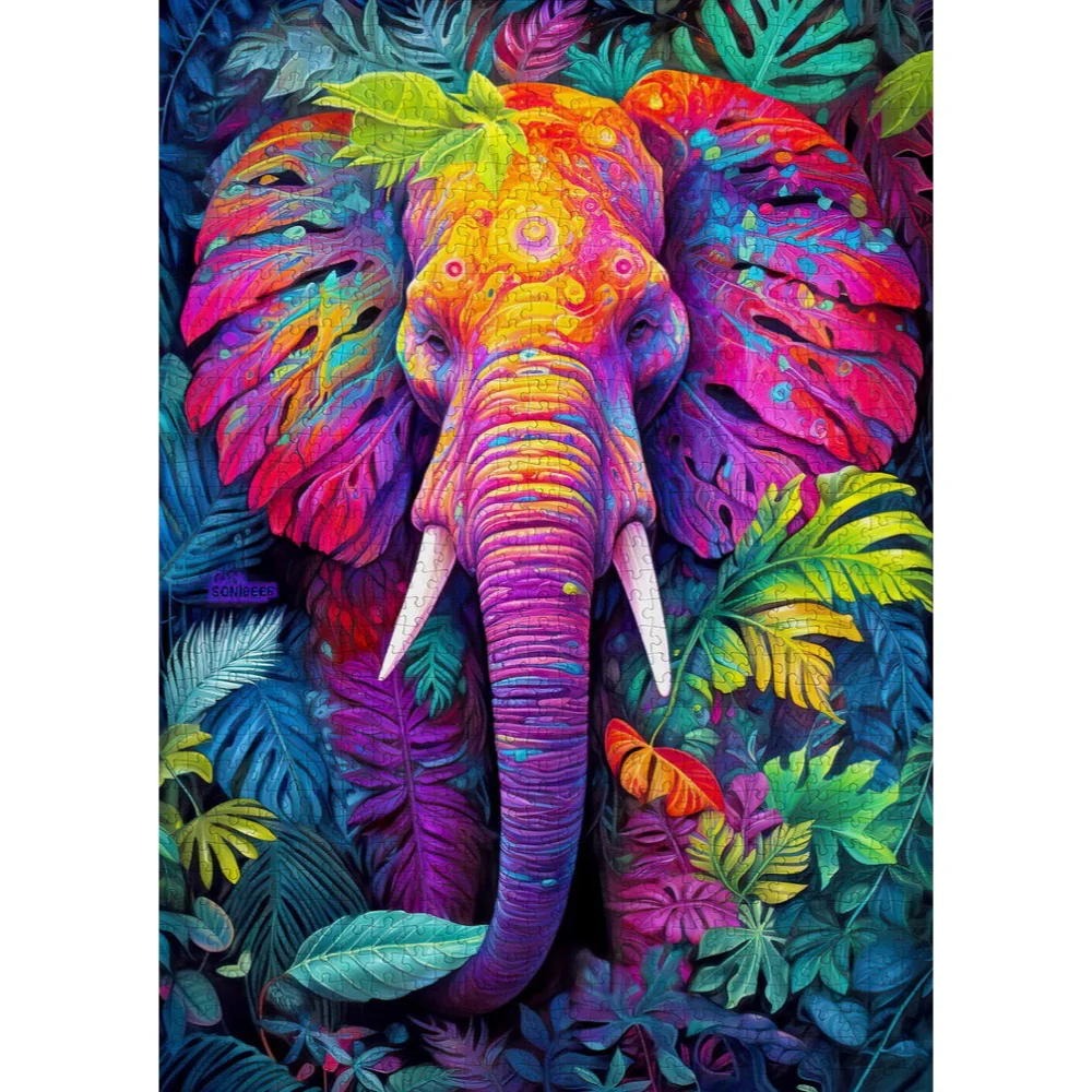 Enjoy 2223 Disguised Elephant 1000pc Jigsaw Puzzle - Image 2