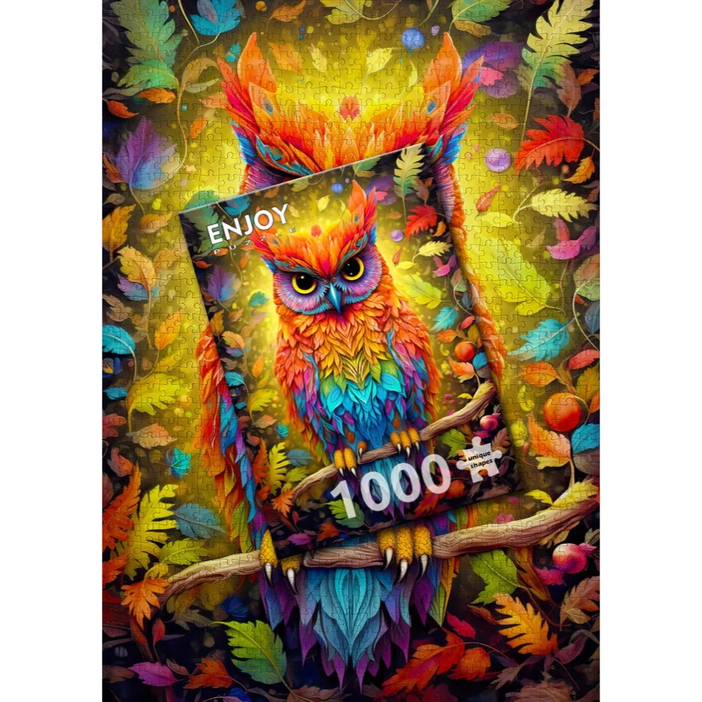Enjoy 2225 Autumnal Owl 1000pc Jigsaw Puzzle - Image 4