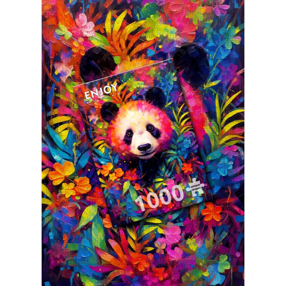 Enjoy 2227 Playful Panda Cub 1000pc Jigsaw Puzzle - Image 4