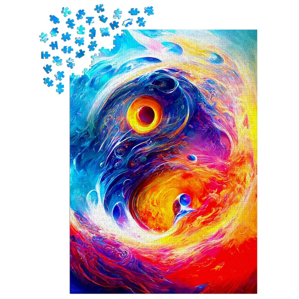 Enjoy 2228 Yin Yang Redux 1000pc Jigsaw Puzzle - Image 3