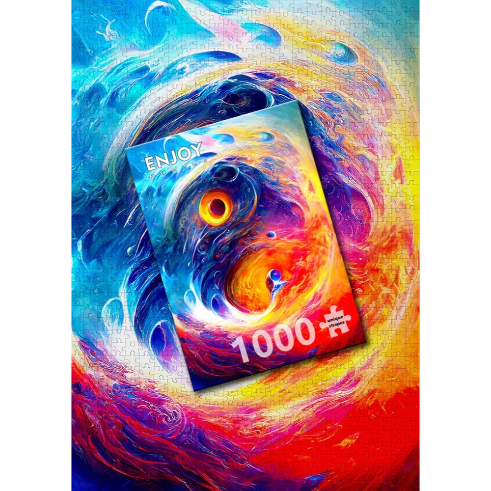 Enjoy 2228 Yin Yang Redux 1000pc Jigsaw Puzzle - Image 4