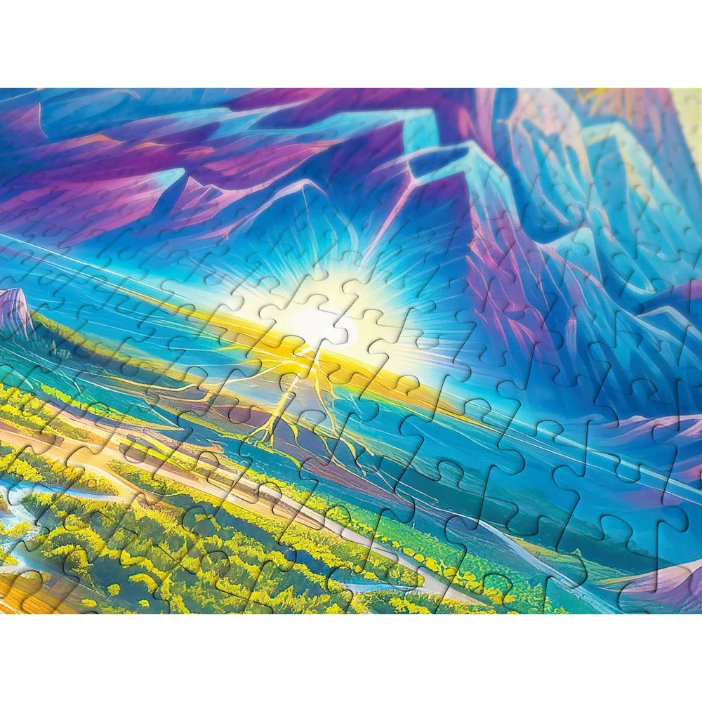 Enjoy 2230 Woodland Pyramids 1000pc Jigsaw Puzzle - Image 5