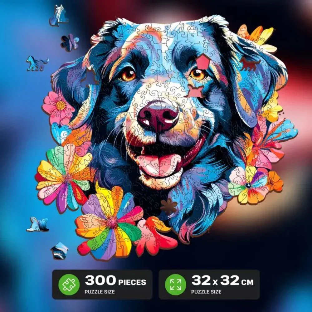 Escape Welt Dog 300pc Wooden Jigsaw Puzzle - Image 2