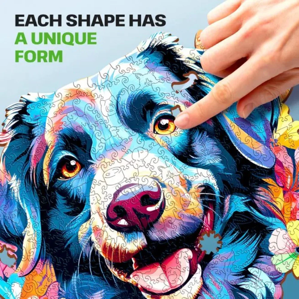 Escape Welt Dog 300pc Wooden Jigsaw Puzzle - Image 4