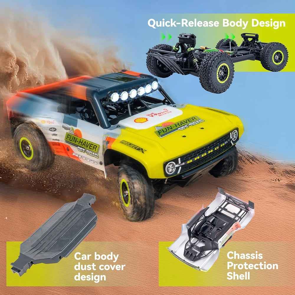 FMS 1/18 FSC18 Ford Bronco EB 2025 RTR Brushed Short Course Truck - Image 11
