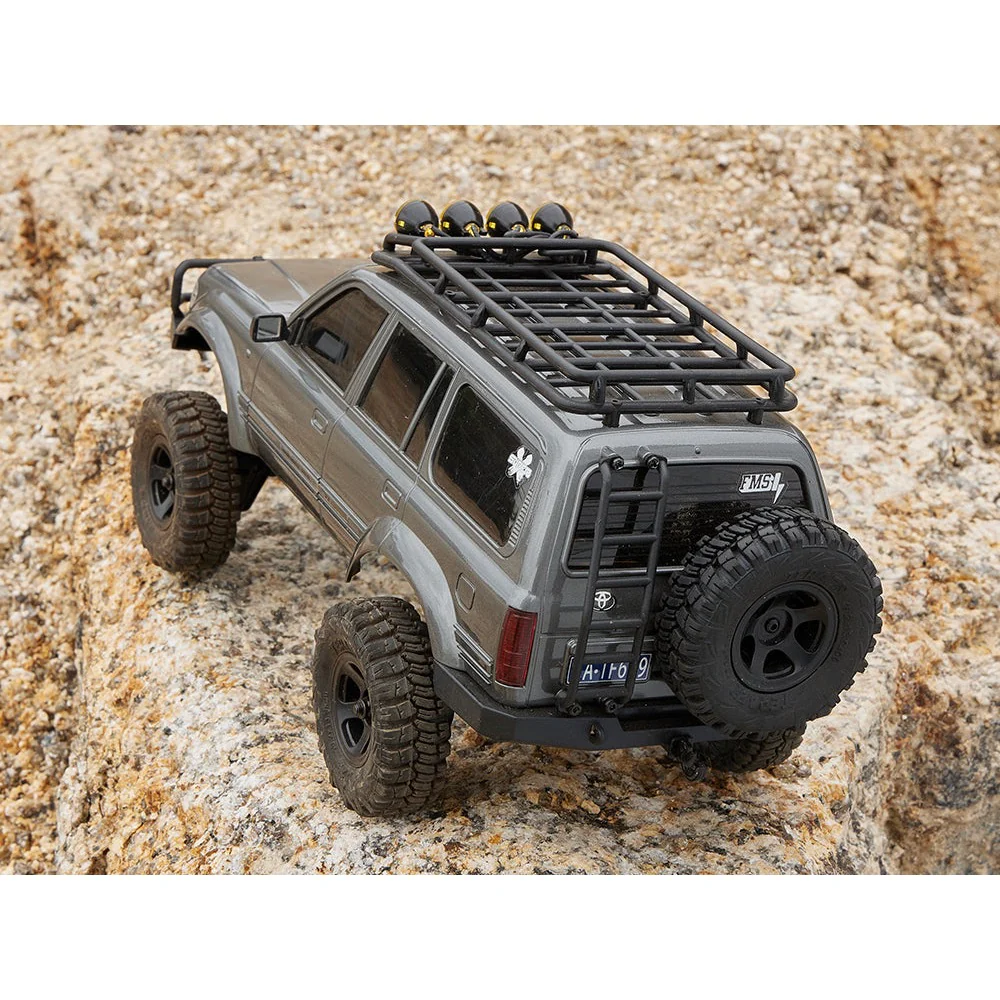 FMS 1/18 Toyota Land Cruiser 80 RTR Gray V2 - Image 8