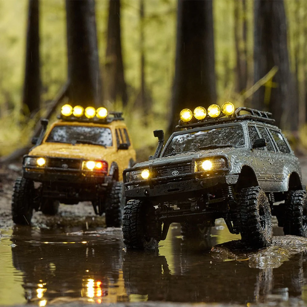 FMS 1/18 Toyota Land Cruiser 80 RTR Gray V2 - Image 9