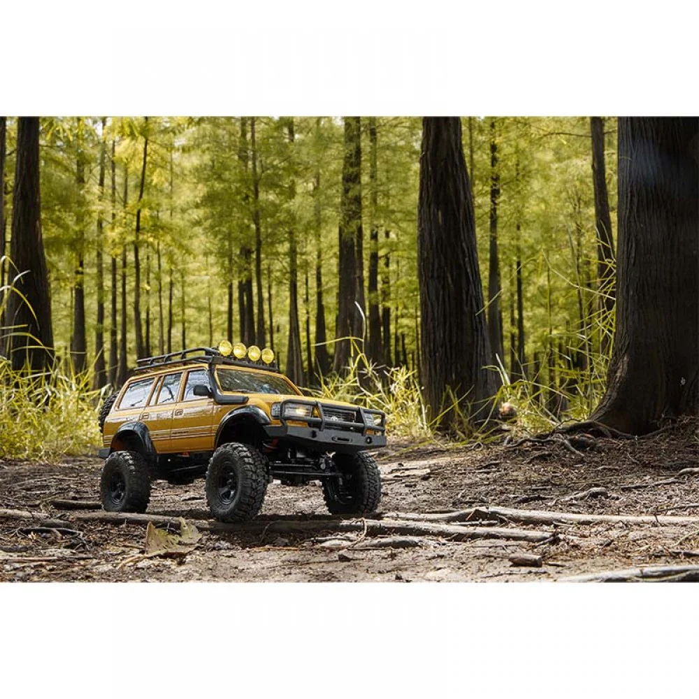 FMS 1/18 Toyota Land Cruiser 80 RTR Yellow V2 - Image 12