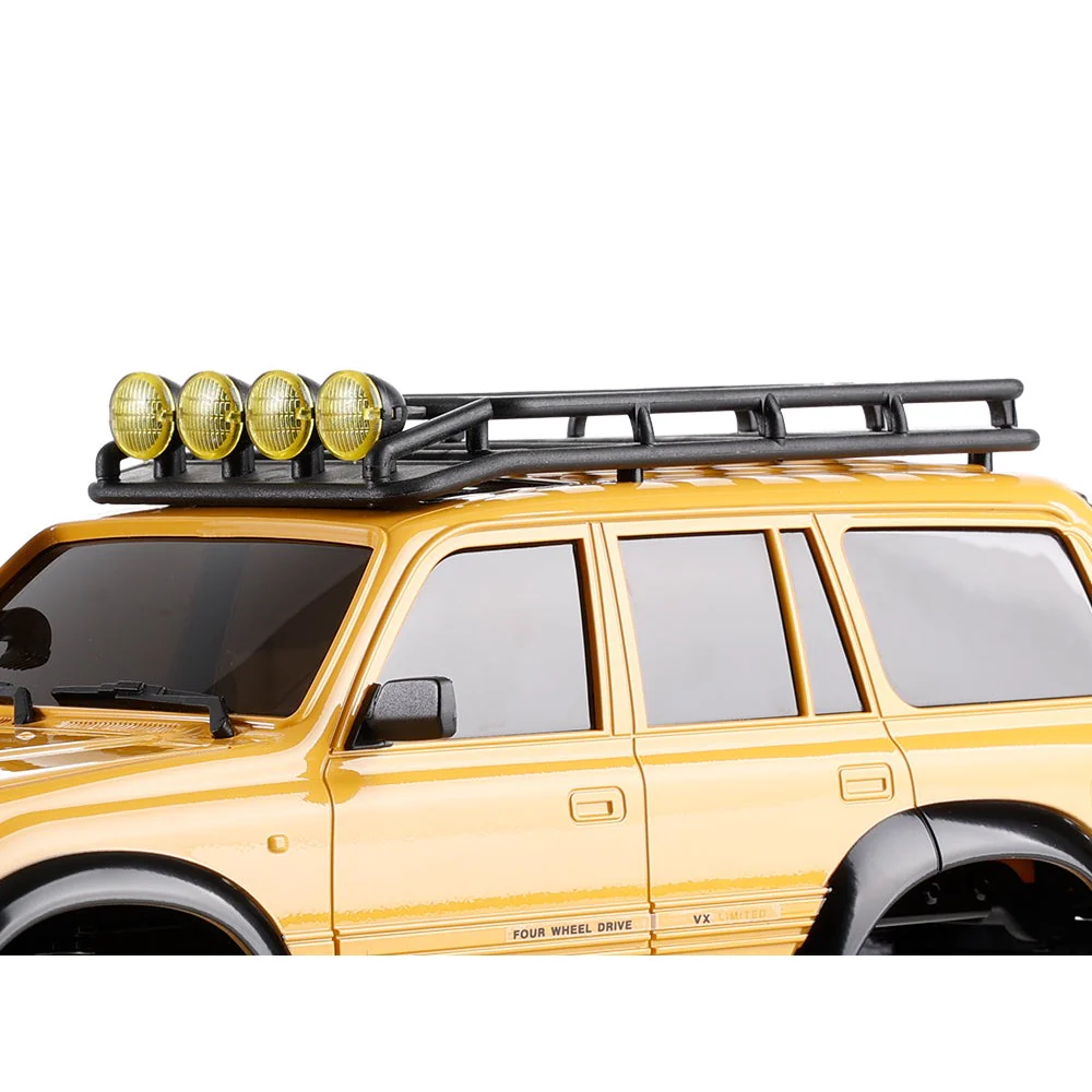FMS 1/18 Toyota Land Cruiser 80 RTR Yellow V2 - Image 23
