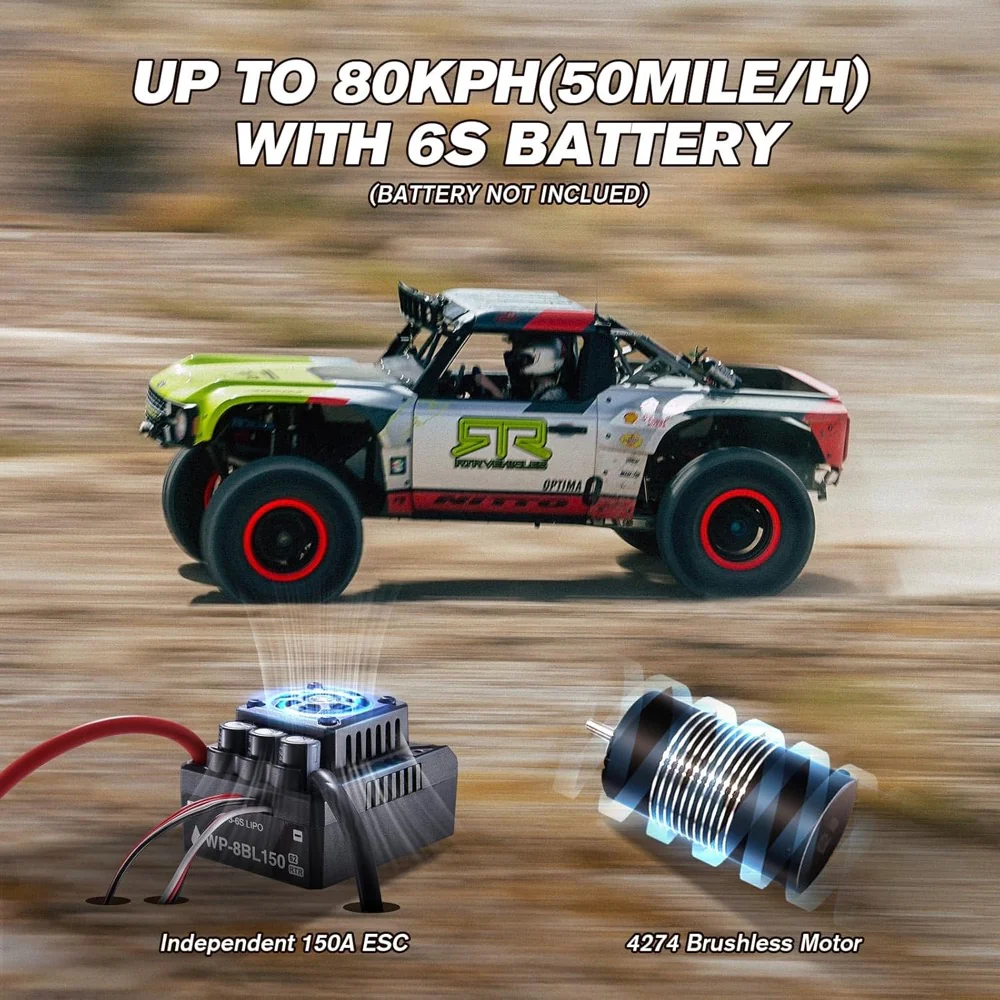 FMS 10702RS24 1/7 Ford Bronco RTR EB Brushless 4WD RS Racing Livery B - Image 25