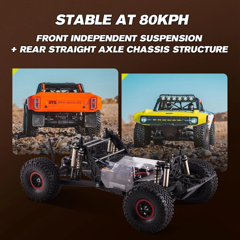 FMS 10702RS24 1/7 Ford Bronco RTR EB Brushless 4WD RS Racing Livery B - Image 26