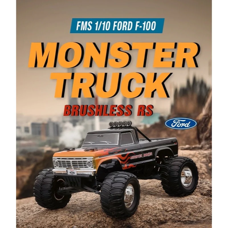 FMS 11023RSBG-BL 1/10 Ford F100 RS Beige Brushless - Image 14