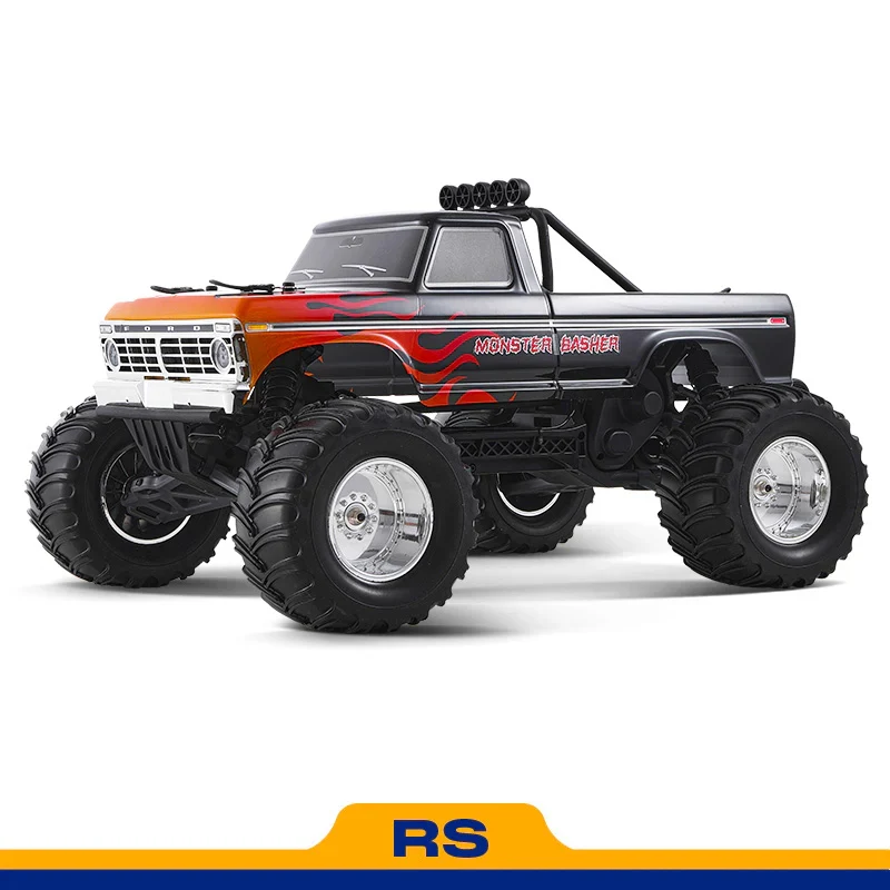 FMS 11023RSBK-BL 1/10 Ford F100 RS Black Brushless - Image 8